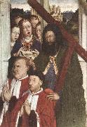 DALMAU, Lluis Altarpiece of the Councillors (detail) fg oil painting